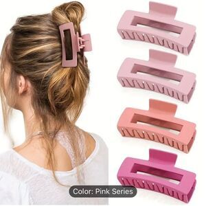 4ct Hair‎ Clips Claw Clips Daily Hair Accessories Gifts For Girls
